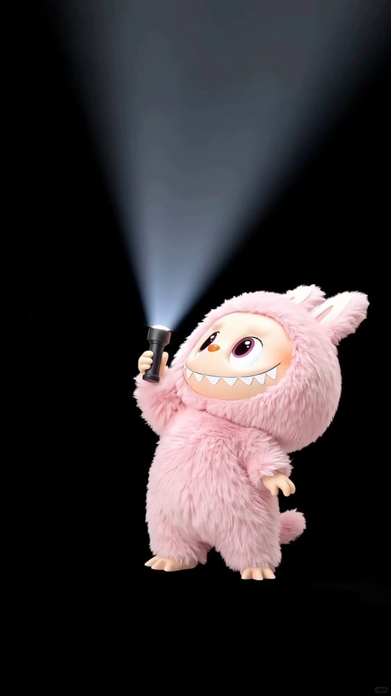 ピンクモンスターLabubu