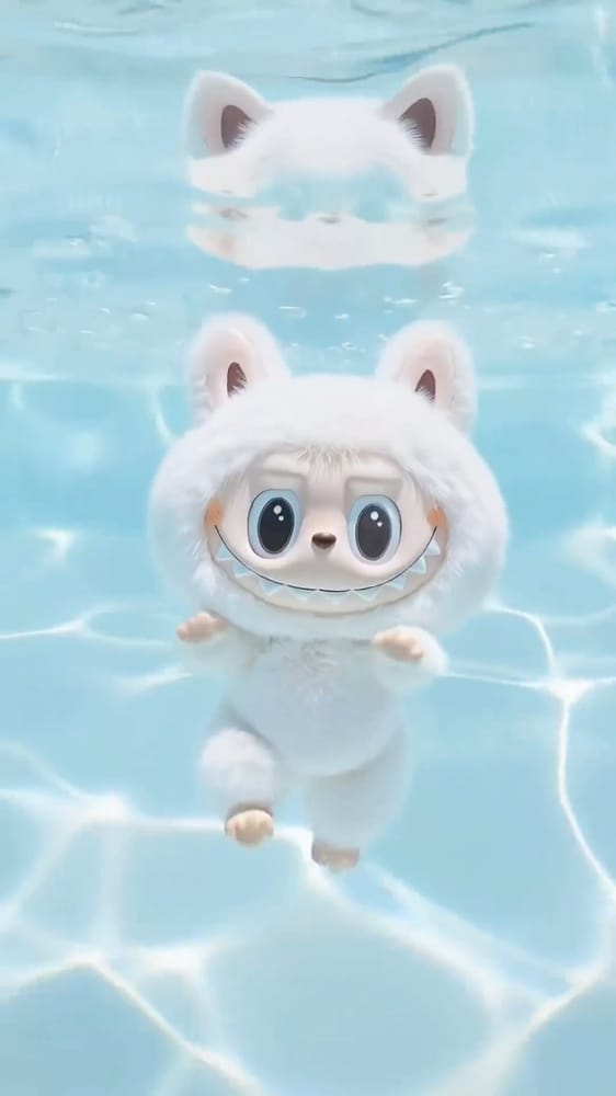 クリスタルウォーターLabubu