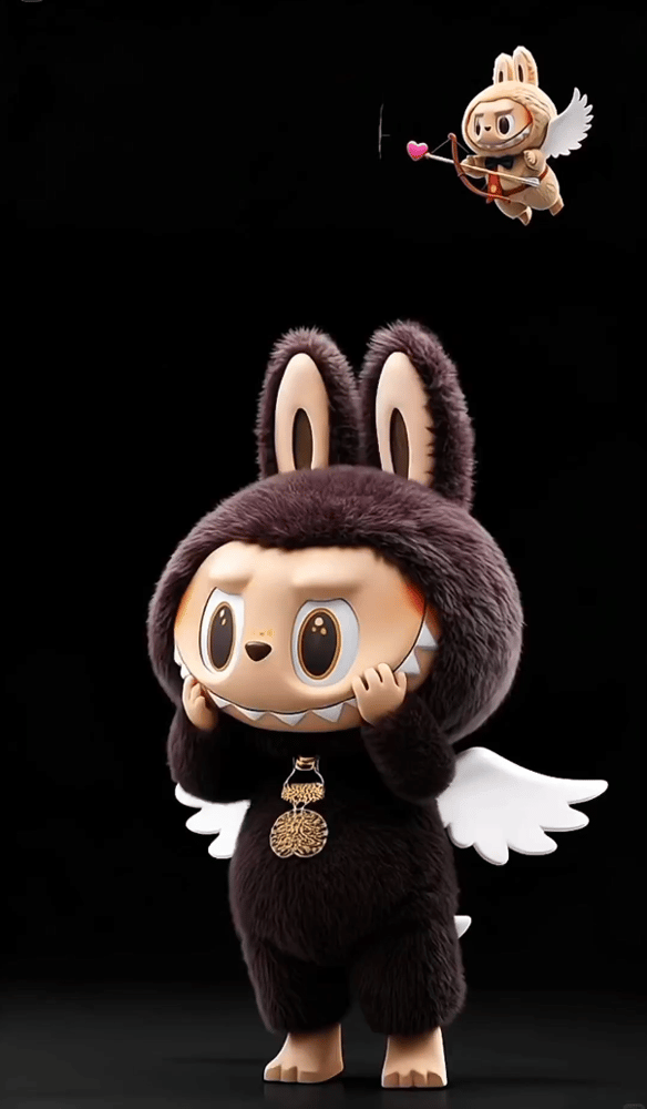 ブラックエンジェルLabubu壁紙