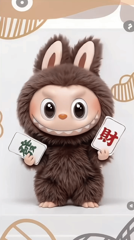 麻雀マスターLabubu壁紙