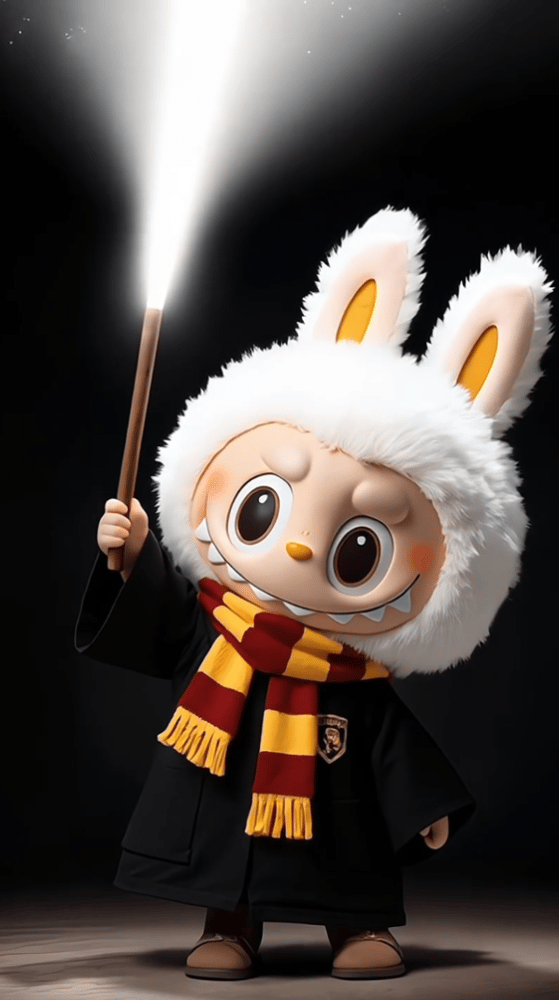 魔法使いLabubu壁紙