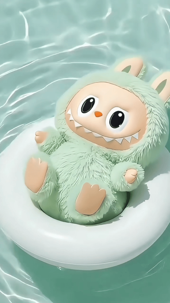 プールフロートLabubu