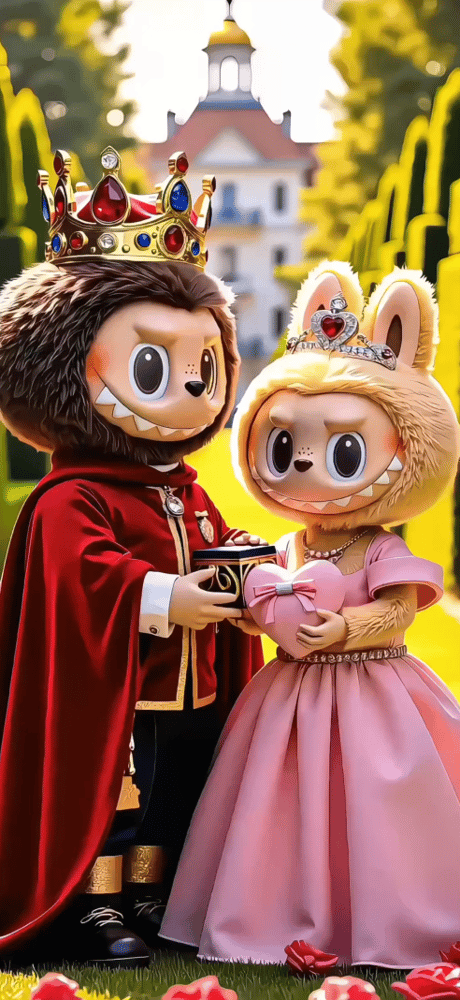 ロイヤルカップルLabubu