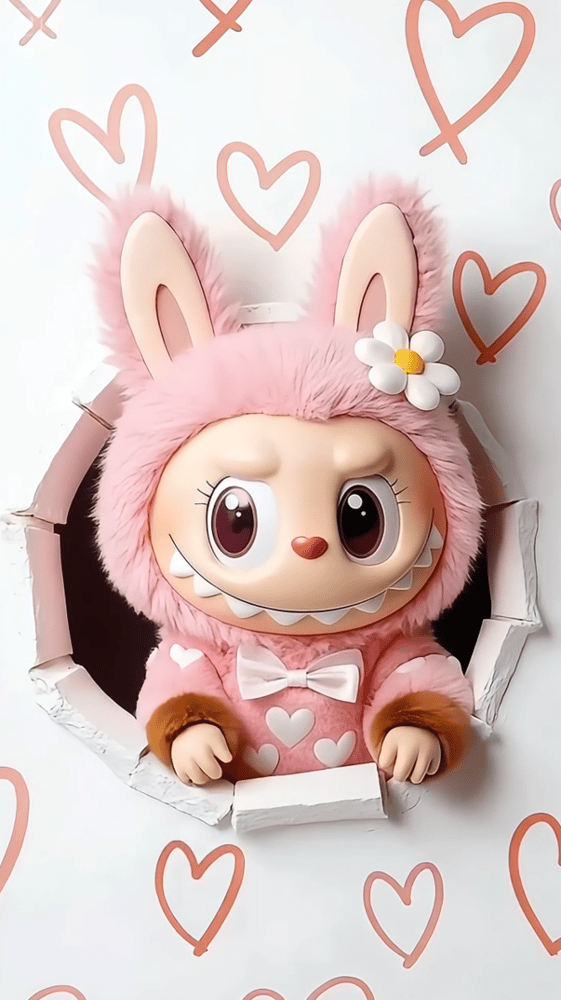 ピーカブーLabubu