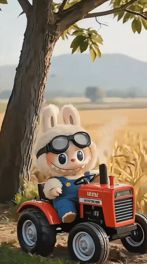 トラクターライドLabubu
