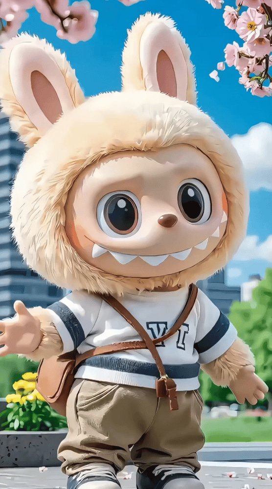 カジュアルデイLabubu