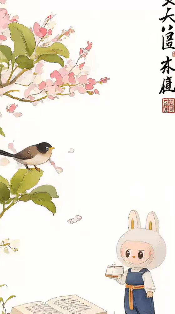 スプリングブロッサムLabubu