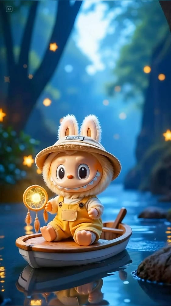 スターリーナイトセーラーLabubu壁紙