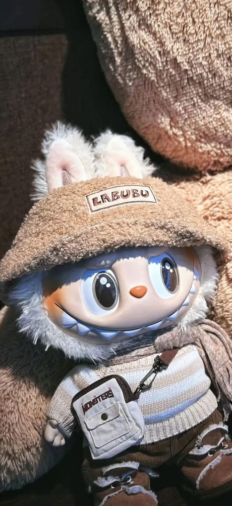 スキーゴーグルLabubu壁紙