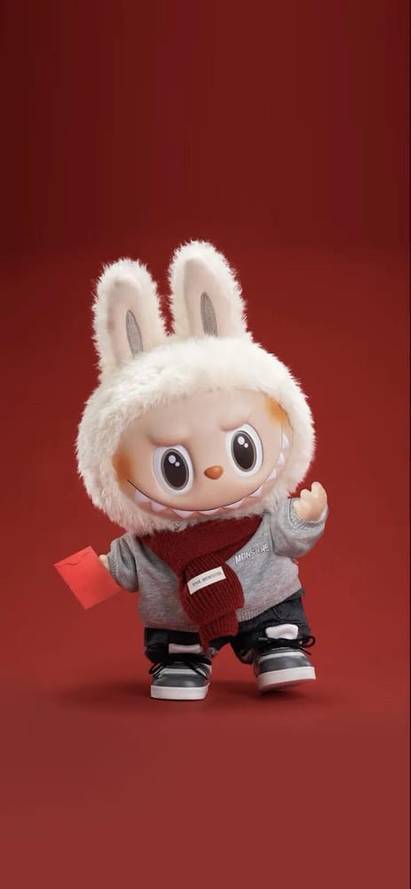 运动兔子Labubu壁纸